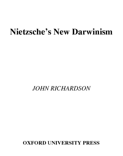 Nietzsche's New Darwinism