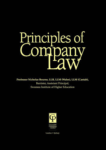 Company Law (Principles Of Law)