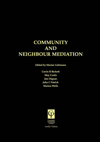 Community and Neighbour Mediation