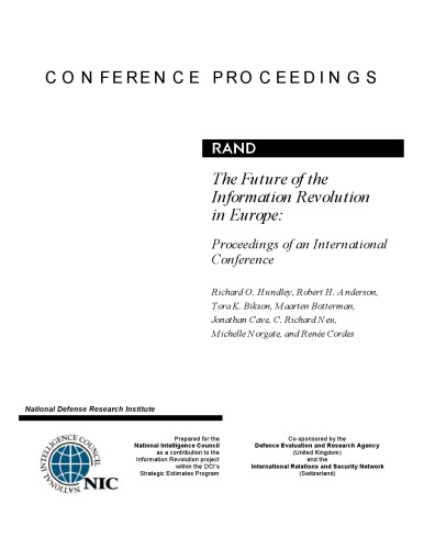 Future of Information Revolution in Europe