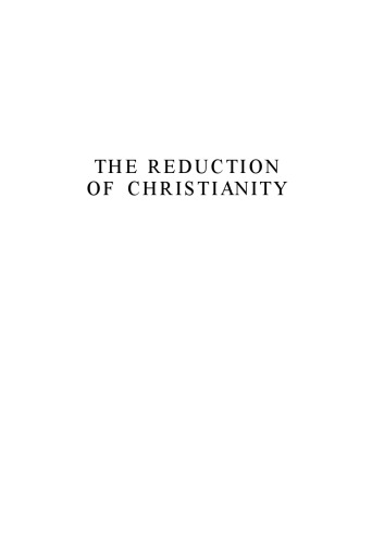The Reduction of Christianity: Dave Hunt's Theology of Cultural Surrender