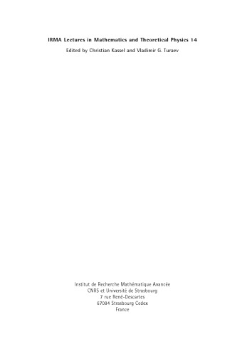 Dynamical Systems and Processes (Irma Lectures in Mathematics and Theoretical Physics)