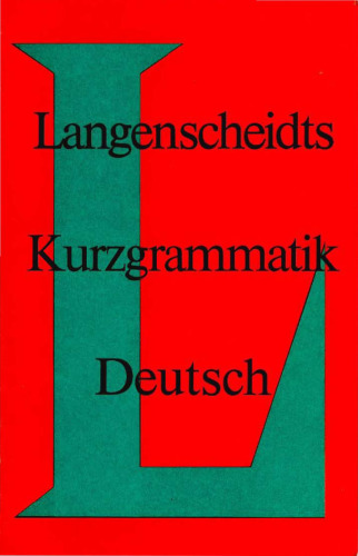 Langenscheidts Kurzgrammatik Deutsch