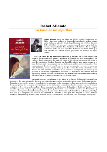 La Casa De Los Espiritus