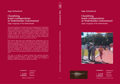 Classifying hand configurations in Nederlandse Gebarentaal: (Sign Language of the Netherlands)