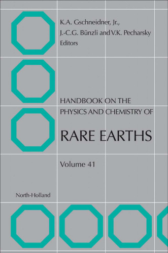 Handbook on the Physics & Chemistry of Rare Earths, Volume 41