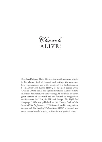 Church Alive!: Pilgrimages in Faith, 1956-2006