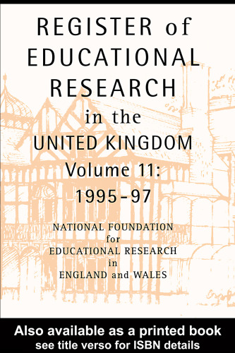 Register of Educational Research in the United Kingdom