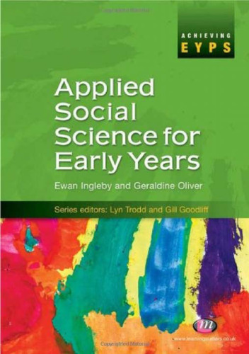 Applied Social Science for Early Years (Achieving Eyps)
