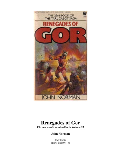 Renegades of Gor (Gor 23)