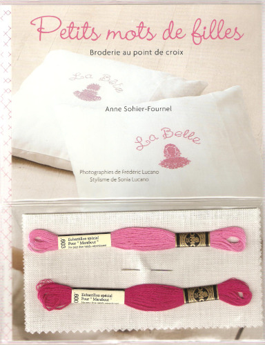 Petits mots de filles : Broderie au point de croix