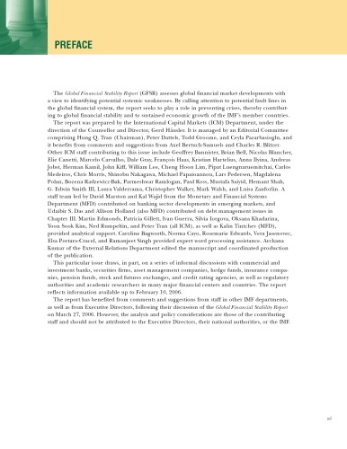 Global Financial Stability Report April 2006: Market Development And Issues (World Economic Outlook & Financial Surveys)