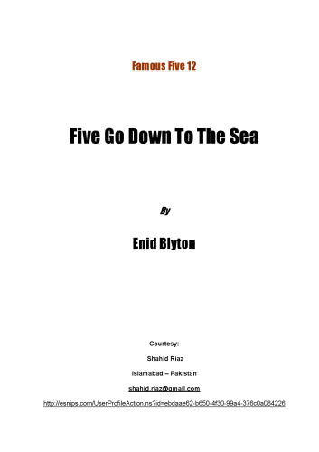 Five Go Down to the Sea (Famous Five)