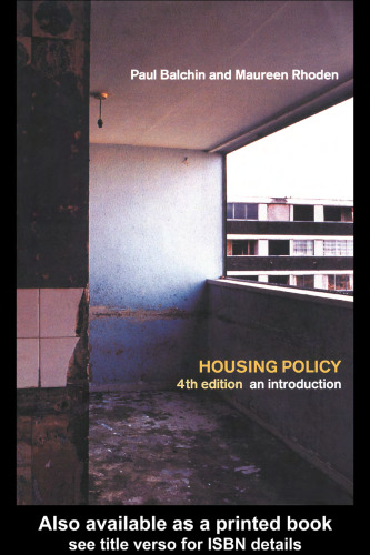 Housing Policy: An Introduction