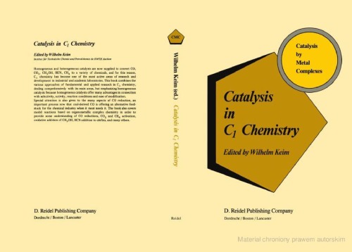 Catalysis in C1 Chemistry (Catalysis by Metal Complexes)