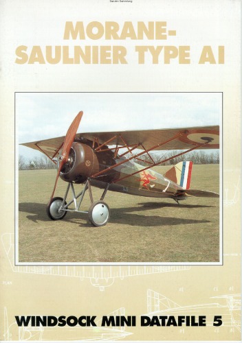Windsock Mini Datafile 05 - Morane - Saulnier Type A1