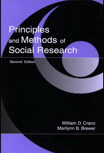 Principles and Methods of Social Research