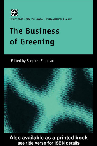 Business of Greening (Global Environmental Change)