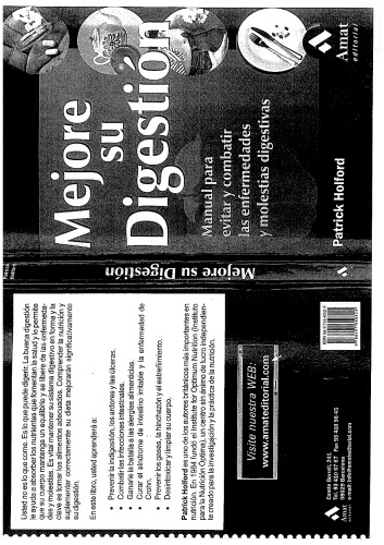 Mejore su digestion: Manual para evitar y combatir las enfermedades y molestias digestivas