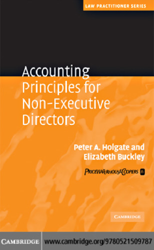 Accounting Principles for Non-Executive Directors (Law Practitioner Series)