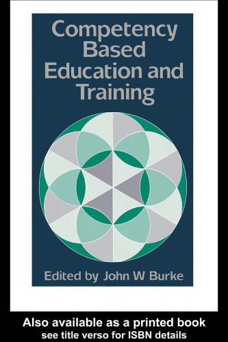 Competency Based Education And Training