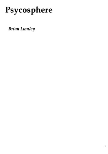 Psychosphere (Psychomech Trilogy)