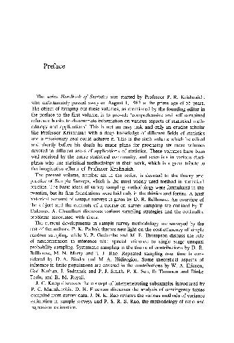 Handbook of Statistics