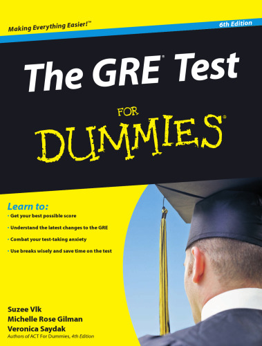 The GRE Test For Dummies, 6th Edition (For Dummies (Career Education))