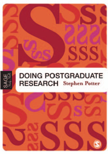 Doing Postgraduate Research (Published in association with The Open University)
