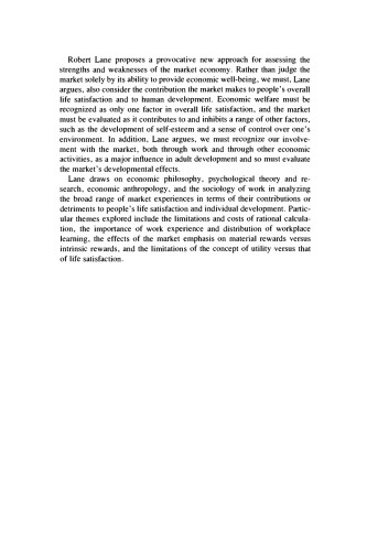 The Market Experience