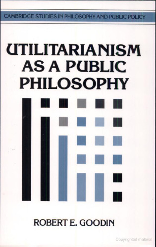 Utilitarianism as a Public Philosophy