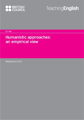 Humanistic Approaches: An Empirical View (English Language Teaching Documents)
