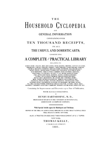 The Household Cyclopedia of General Information of 1881