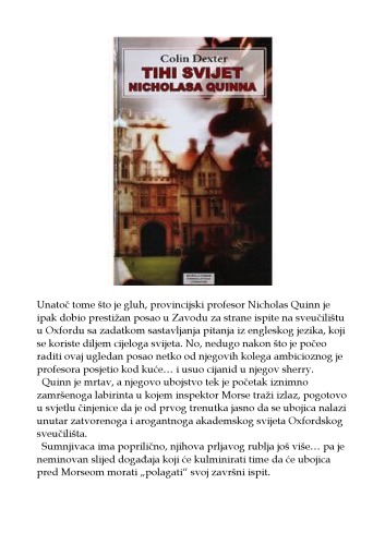 Tihi svijet Nicholasa Quinna