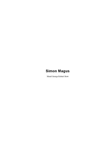 Simon Magus