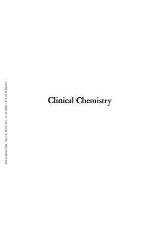 Clinical Chemistry