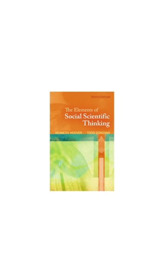 The Elements of Social Scientific Thinking