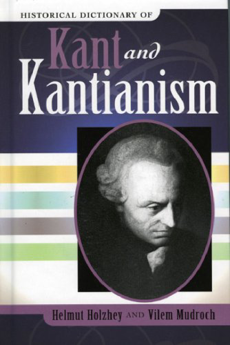 Historical Dictionary of Kant and Kantianism (Historical Dictionaries of Religions, Philosophies and Movements)