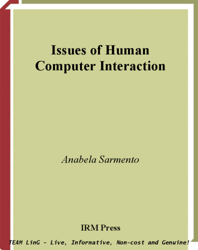 Issues of Human Computer Interaction