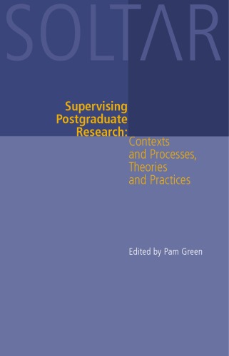 Supervising Postgraduate Research