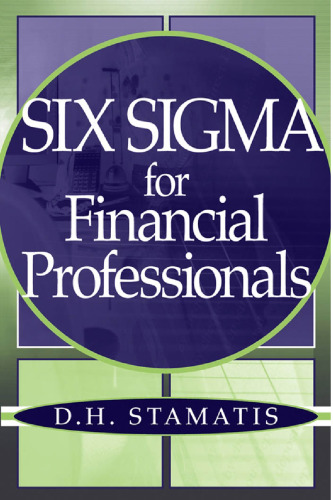 Six Sigma for Financial Professionals (Wiley Essentials)