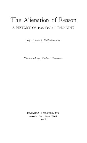 The Alienation of Reason