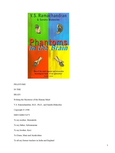 Phantoms in the Brain