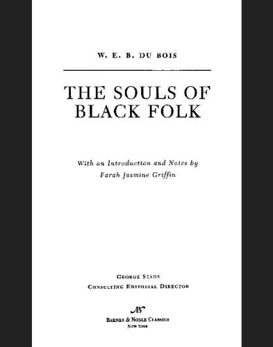 The Souls of Black Folk (Barnes & Noble Classics)