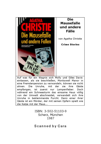 Die Mausefalle und andere Fälle