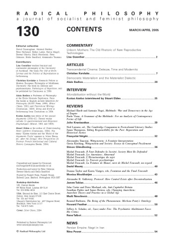 Radical Philosophy #130