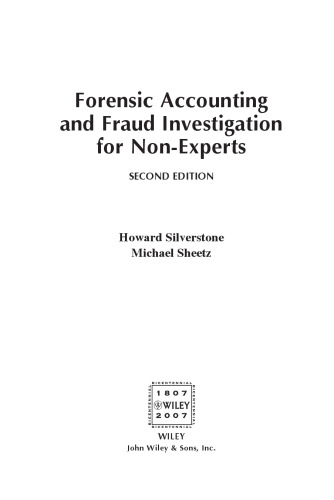 Forensic Accounting and Fraud Investigation for Non-Experts
