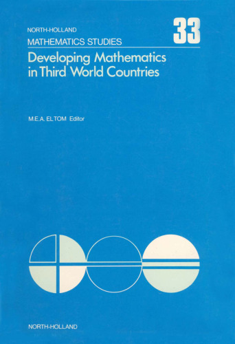 Developing Mathematics in Third World Countries, Proceedings of the International Conference