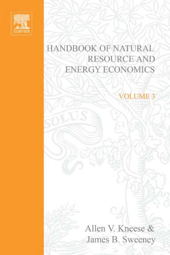 Handbook of Natural Resource and Energy Economics