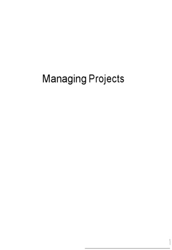 Managing Projects: Expert Solutions to Everyday Challenges (Pocket Mentor)